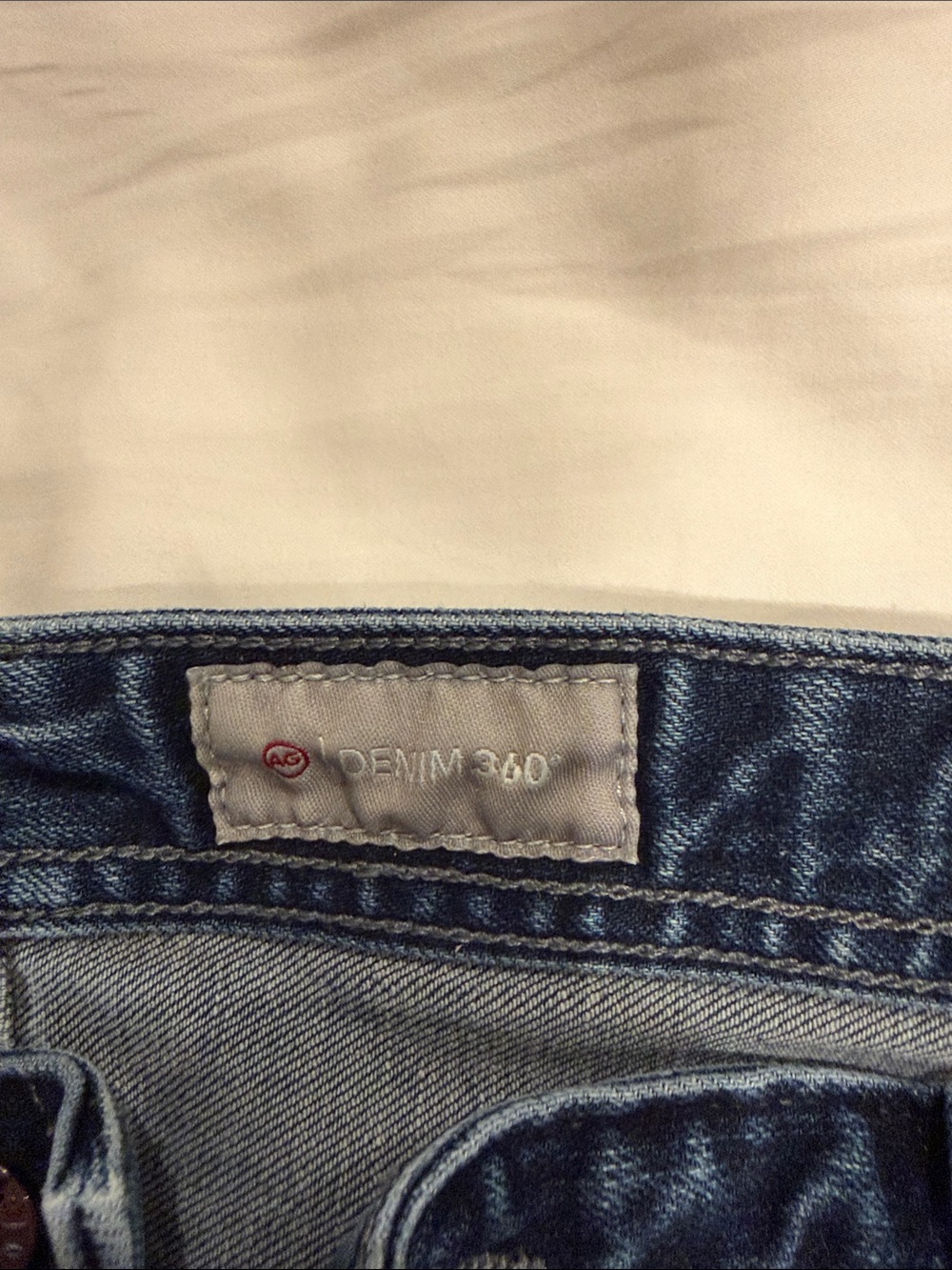 Ag Adriano Goldschmied Men's Slim Jeans in Blue Denim size 34x34